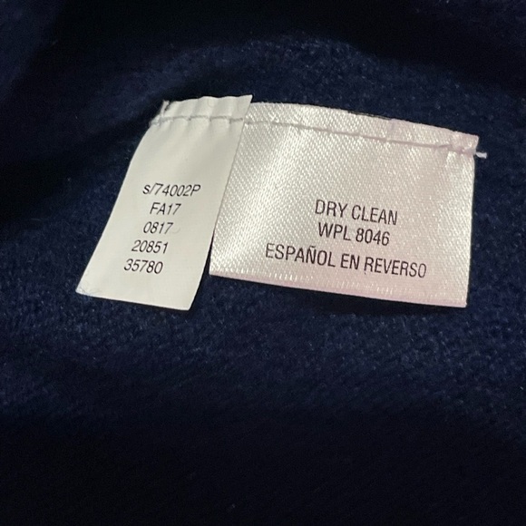 Cashmere Charter Club Luxury Turtleneck Sweater Size Medium Petite - Picture 5 of 10